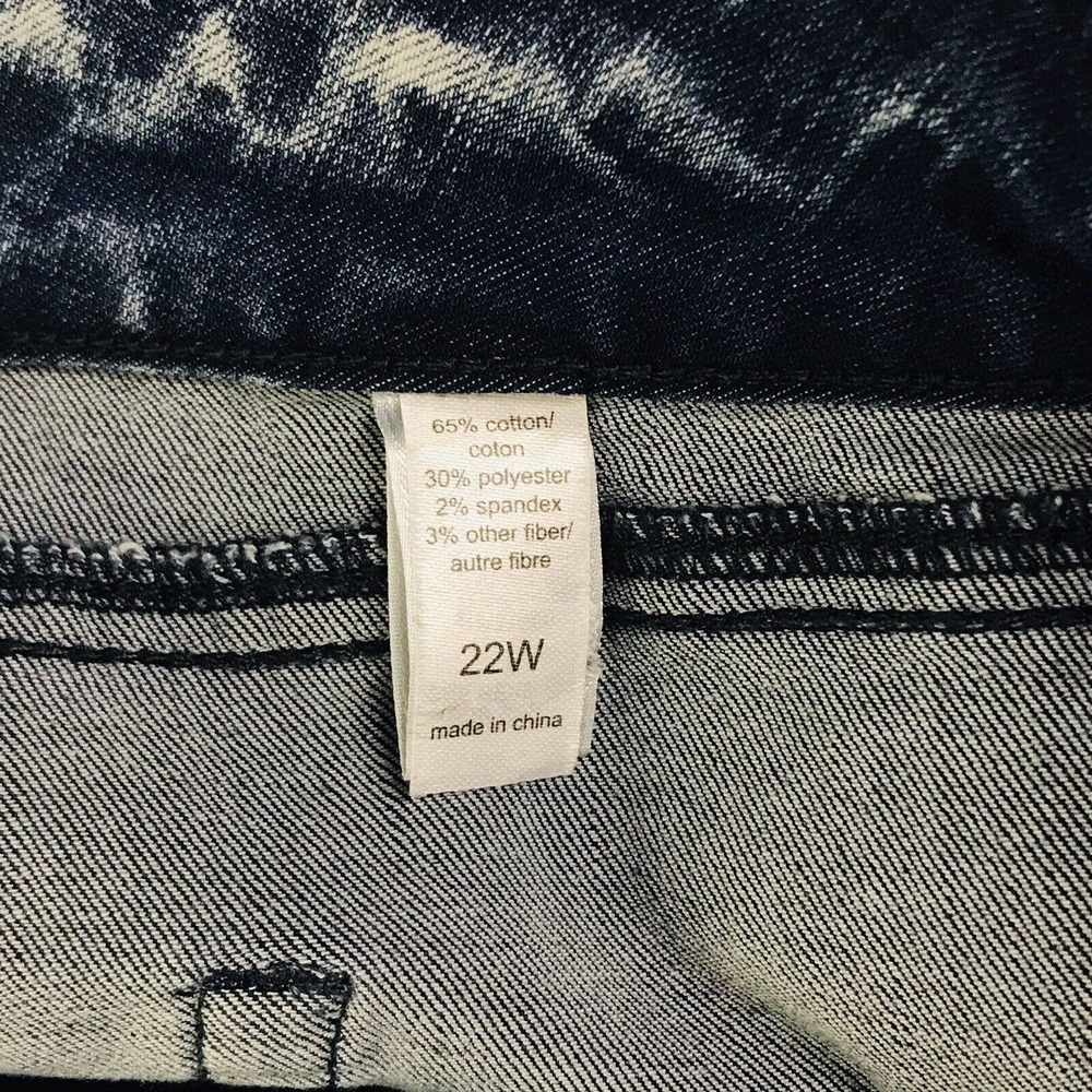Maurices Women's 22W Capri High Rise Medium Wash Stretch 5 Pocket NWT G - Picture 3 of 5